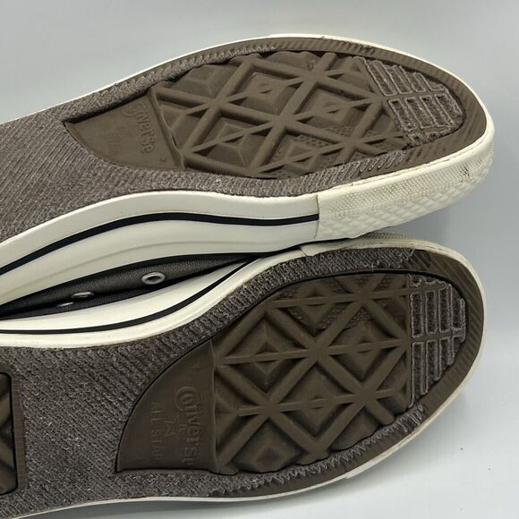 Vtg Converse Chuck Taylor All Star Womens Size 4 Casual Grey Canvas Sneakers - Picture 10 of 11
